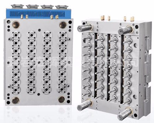 32个腔体自锁，无尾巴的预成型模具